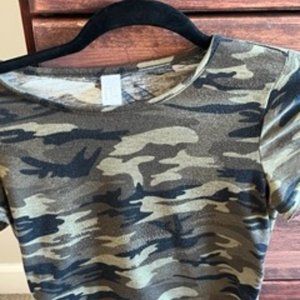 Army Crop Top